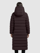 khujo-mantel-simmie2-moody-plum-damen-steppmantel-knielang-slim-fit image 3