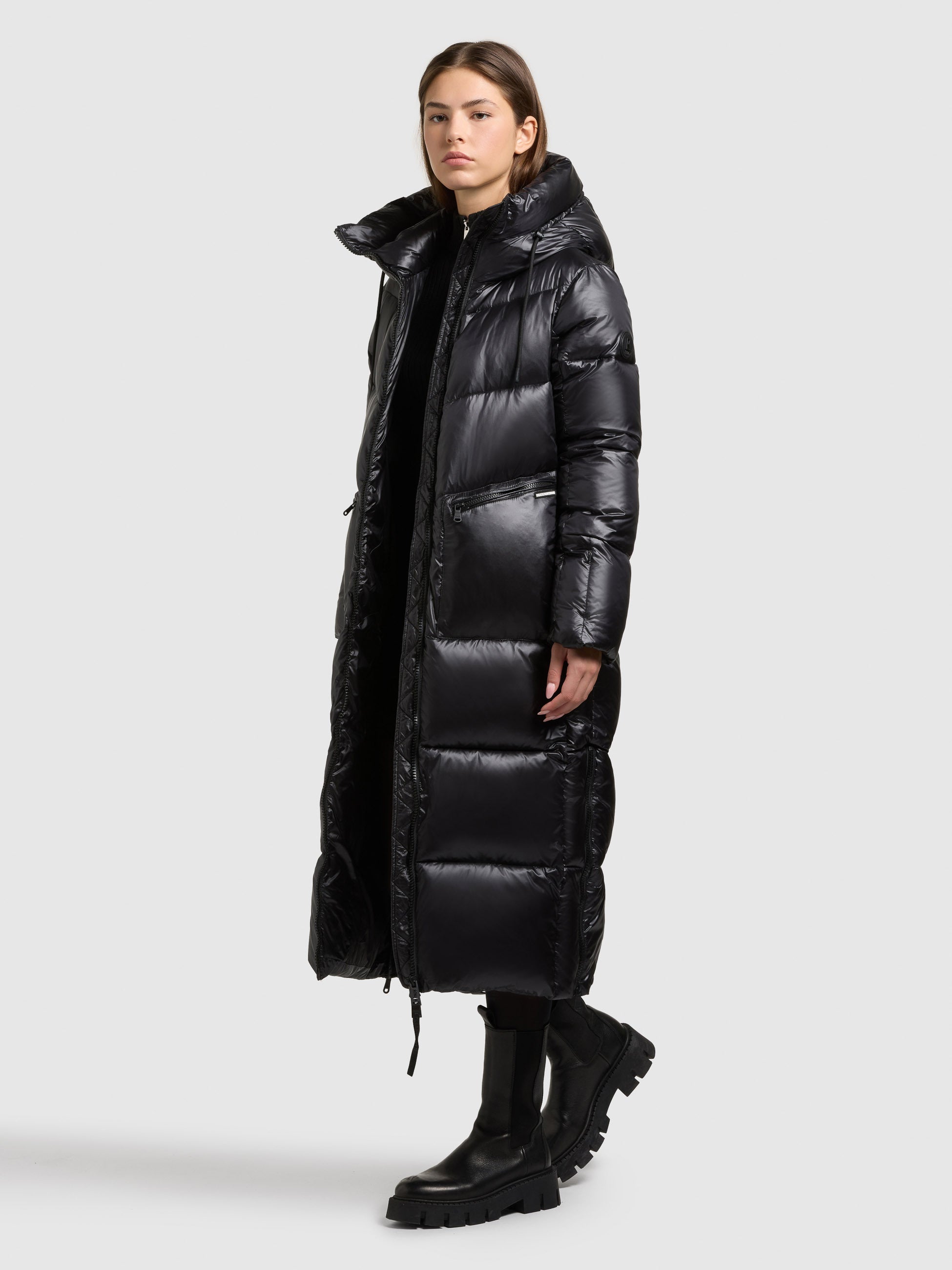 khujo-mantel-tonia-black-gl-nzender-steppmantel-loose-fit-in-schwarz image 6