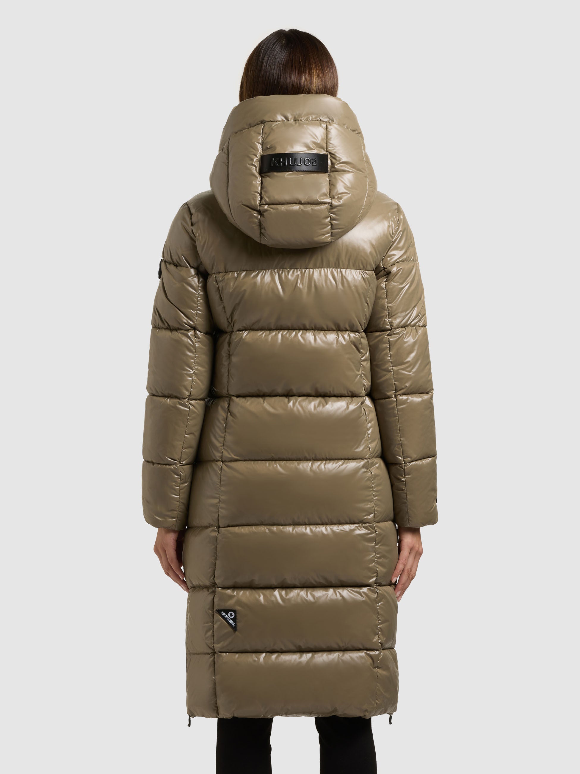 khujo-mantel-willa-cane-brown-damen-winter-steppmantel-knielang-mit-kapuze image 3