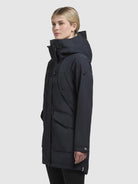 khujo-coat-venga-damen-kurzmantel-dark-blue-baumwollmix image 5