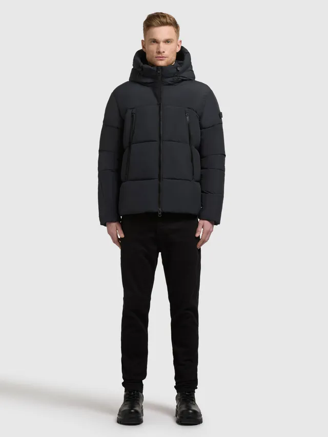 khujo-jacke-gaston-port-blue-steppjacke-herren-regular-fit image 1