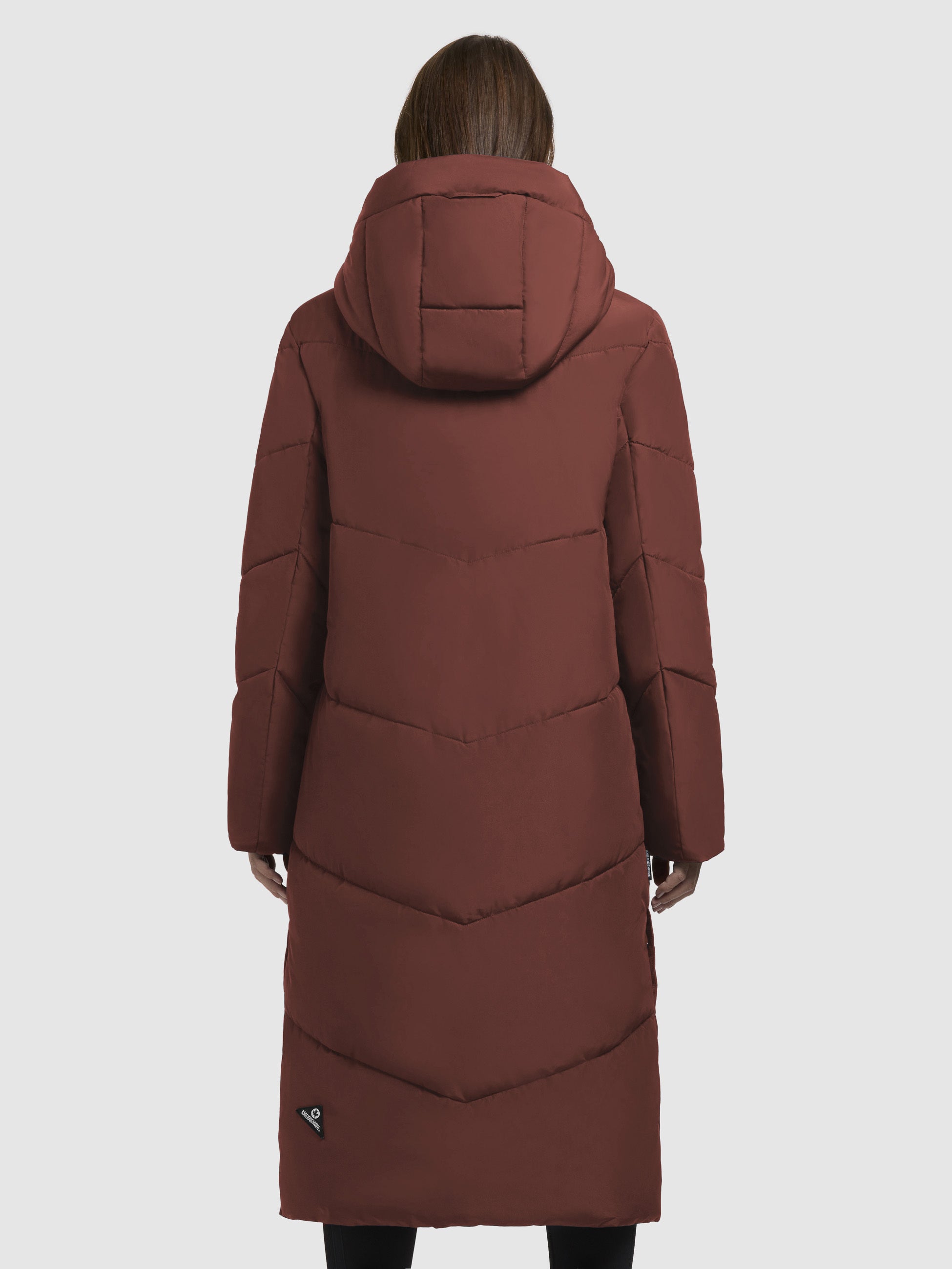 khujo-mantel-sonje6-dunkelrot-wadenlange-damen-winterjacke-gesteppt image 3