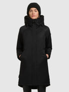 khujo-coat-semie2-black-leicht-wattierter-kurzmantel image 4