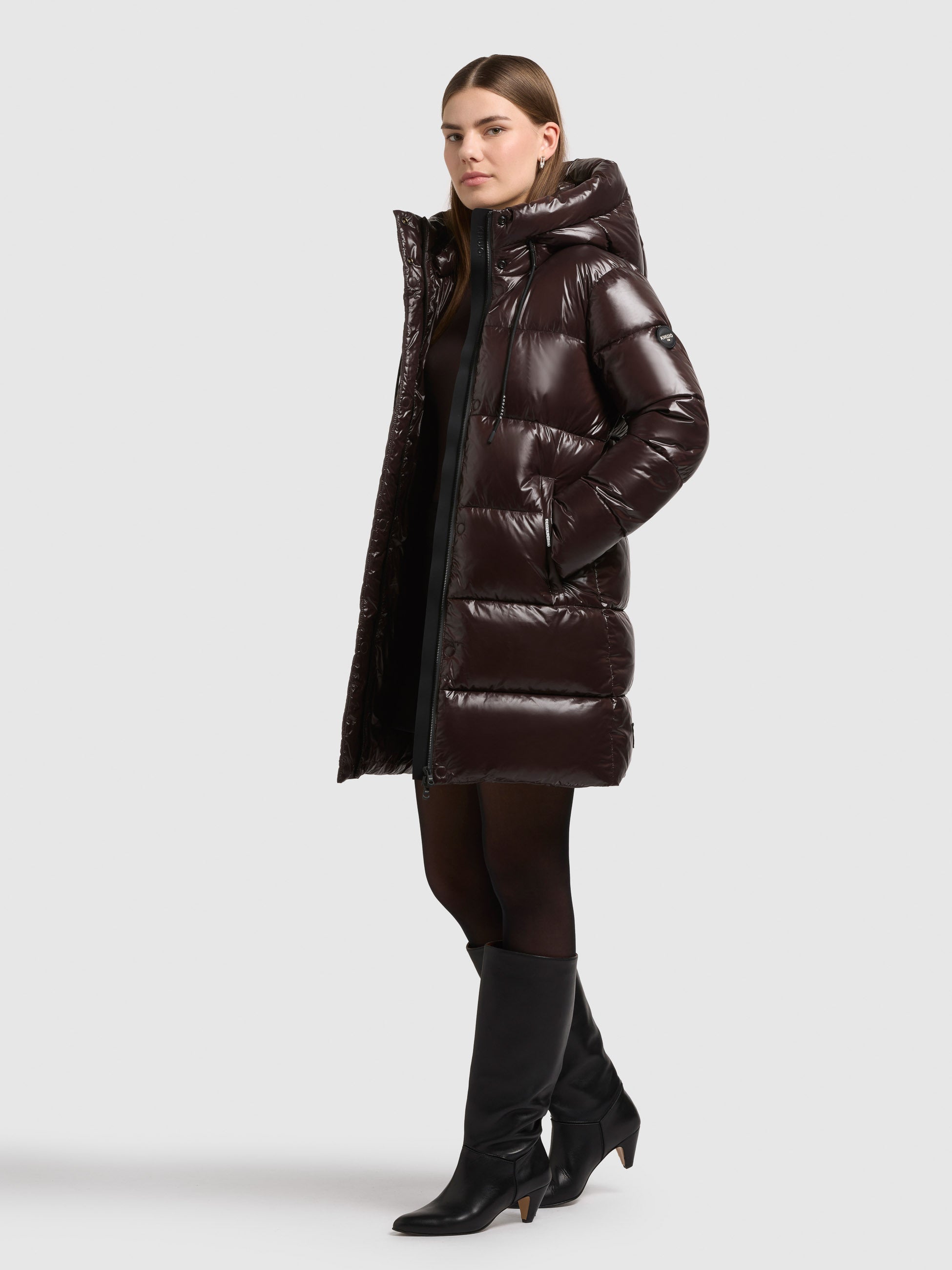 khujo-jacke-janou-moody-plum-gl-nzende-winter-steppjacke-mit-kapuze image 7