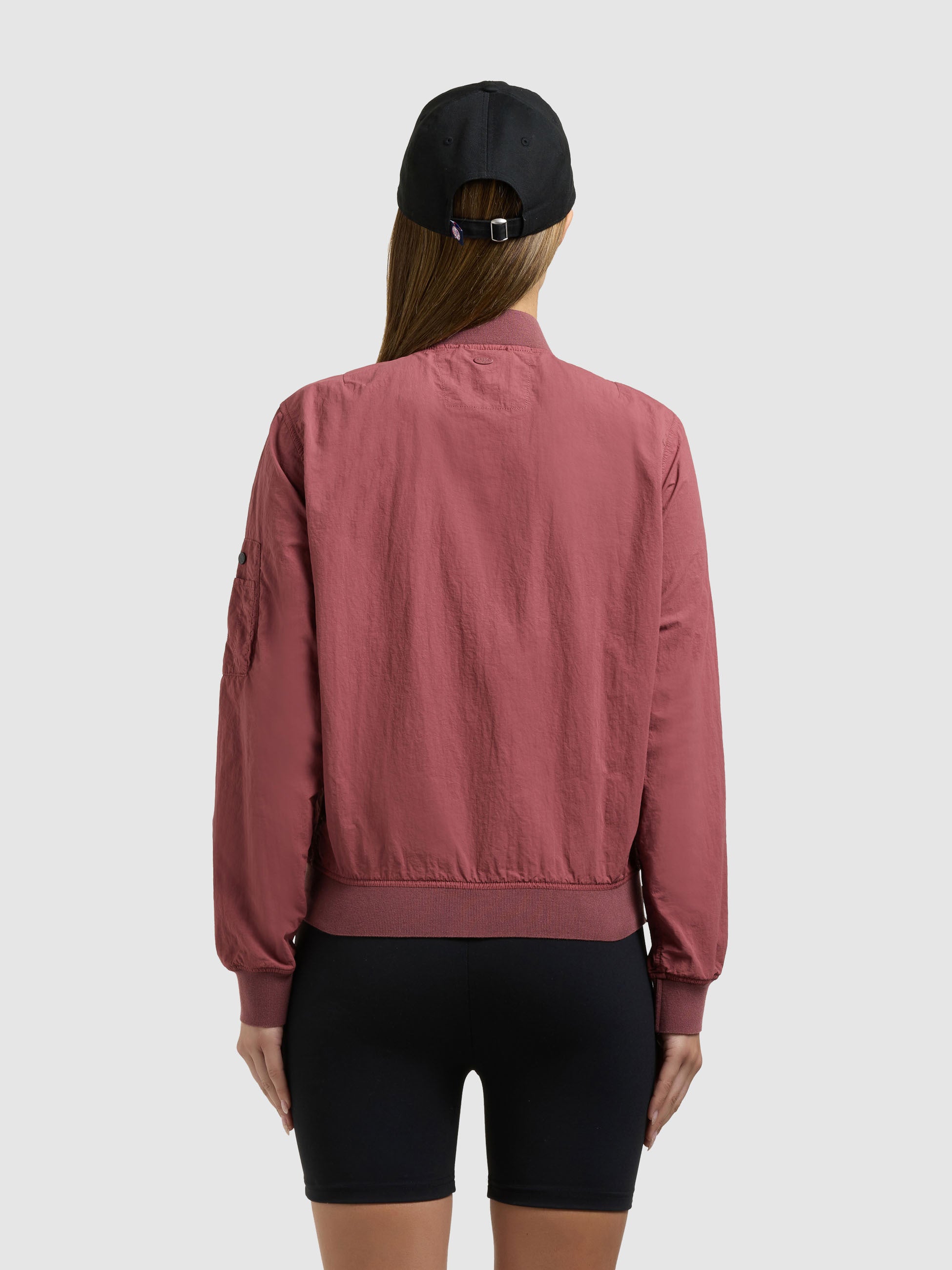 khujo-denz-bomberjacke-fuchsia-blouson-ungef-ttert-f-r-damen image 3