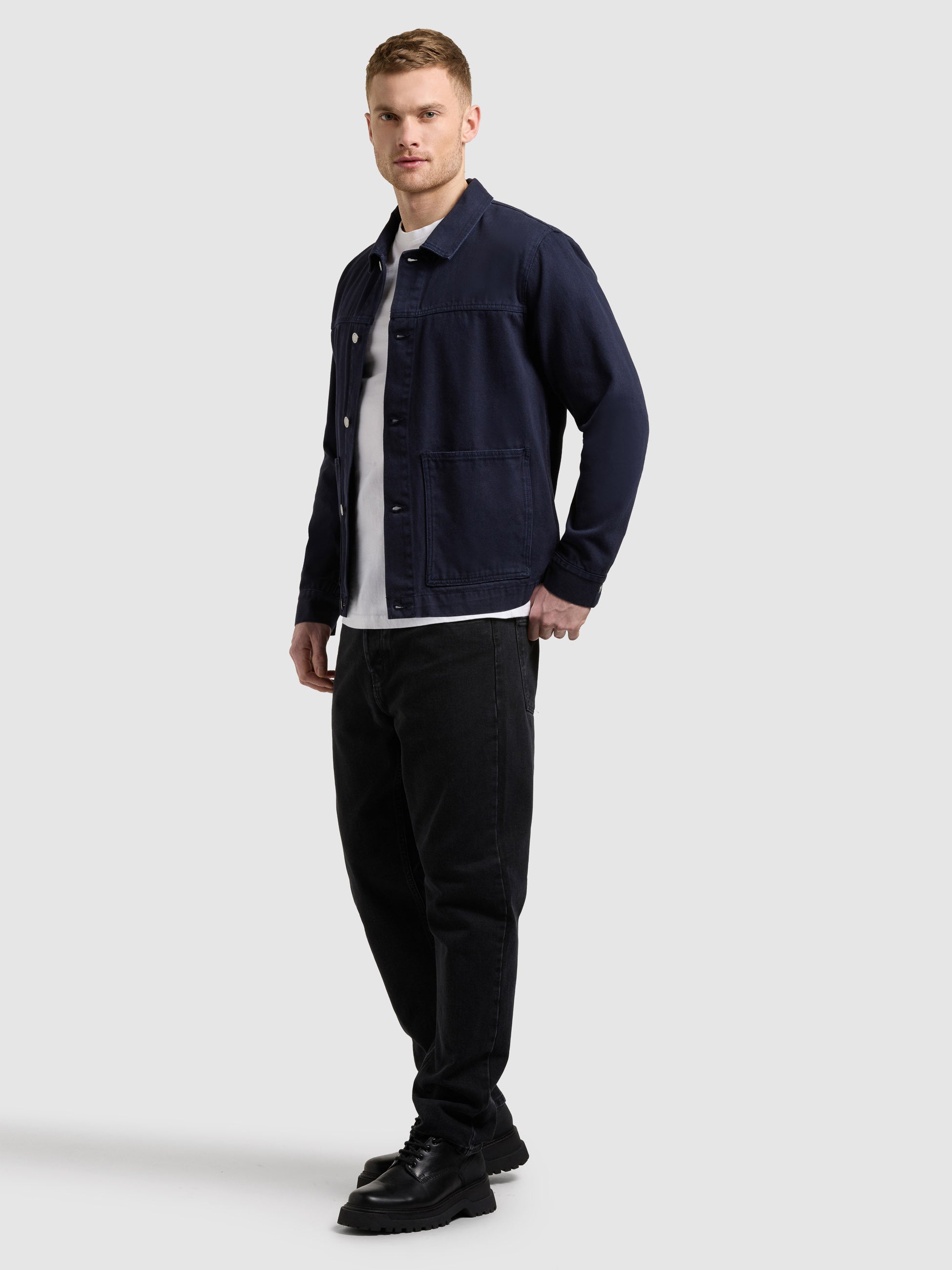 khujo-jacke-barto-navy-jeansjacke-aus-baumwoll-denim-f-r-damen image 2