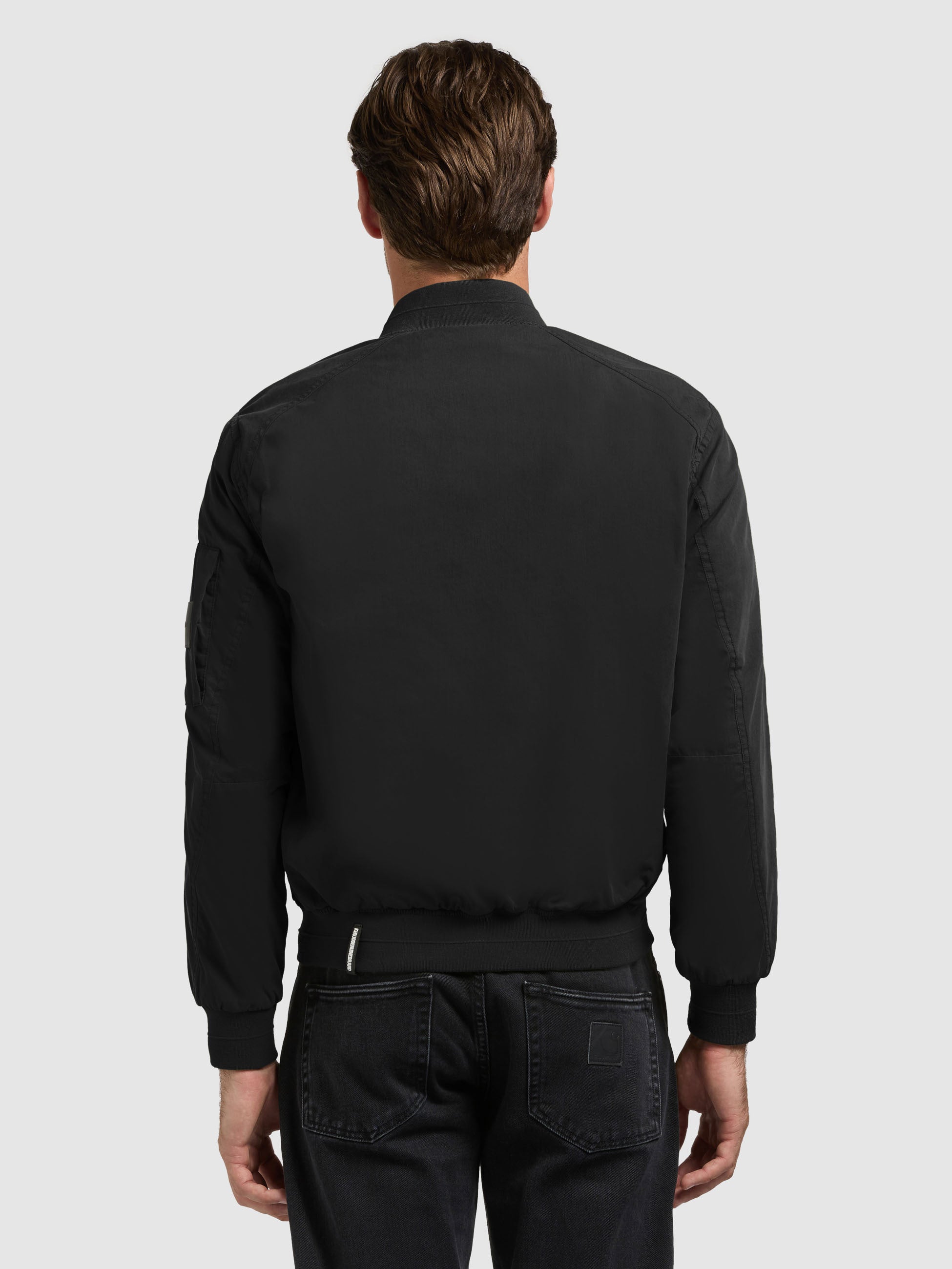 khujo-jacke-tawas-damen-bomberjacke-leicht-black image 3