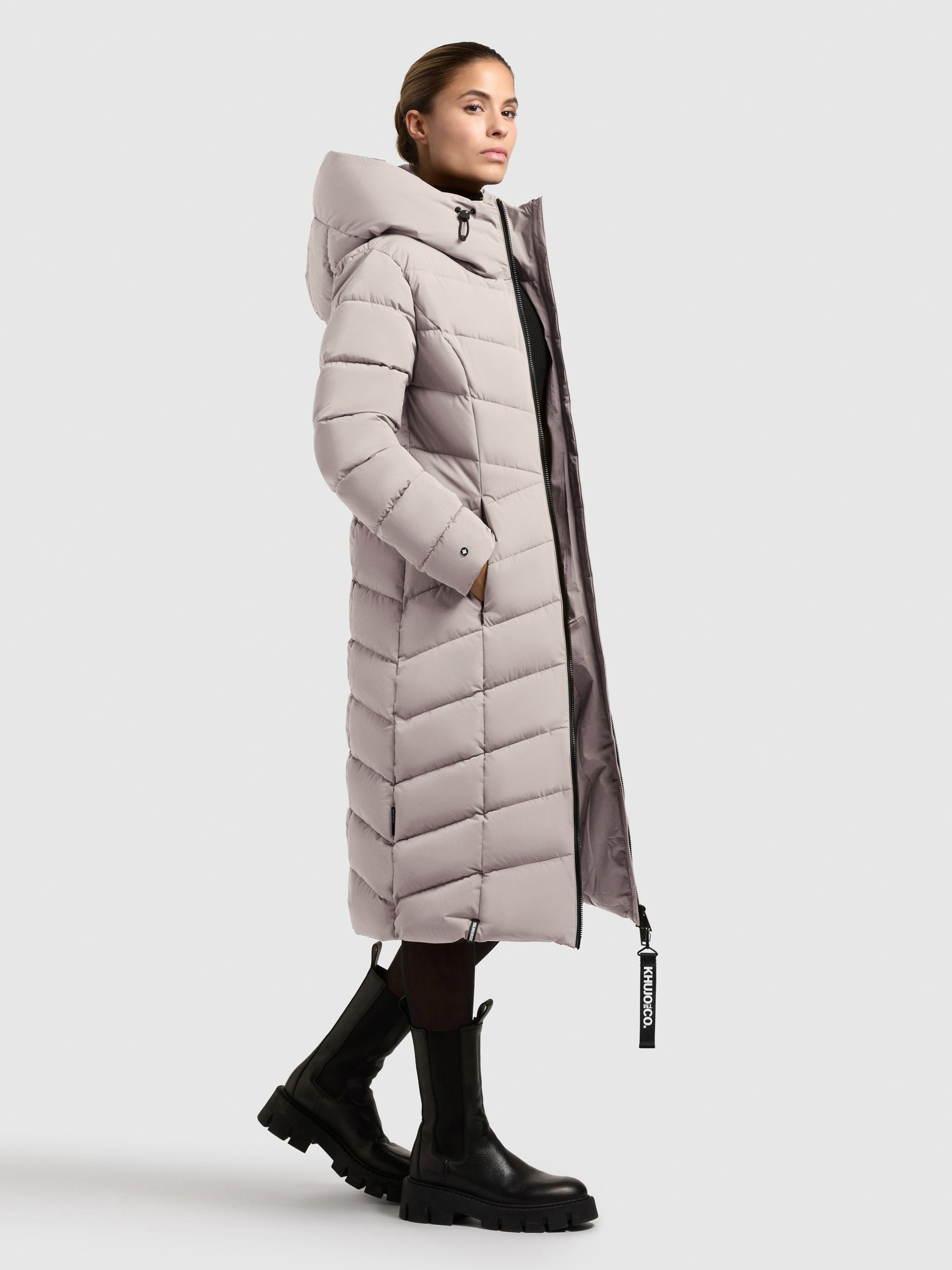 khujo-fiska-2in1-damen-steppmantel-dusty-beige-mit-herausnehmbarem-einsatz image 6