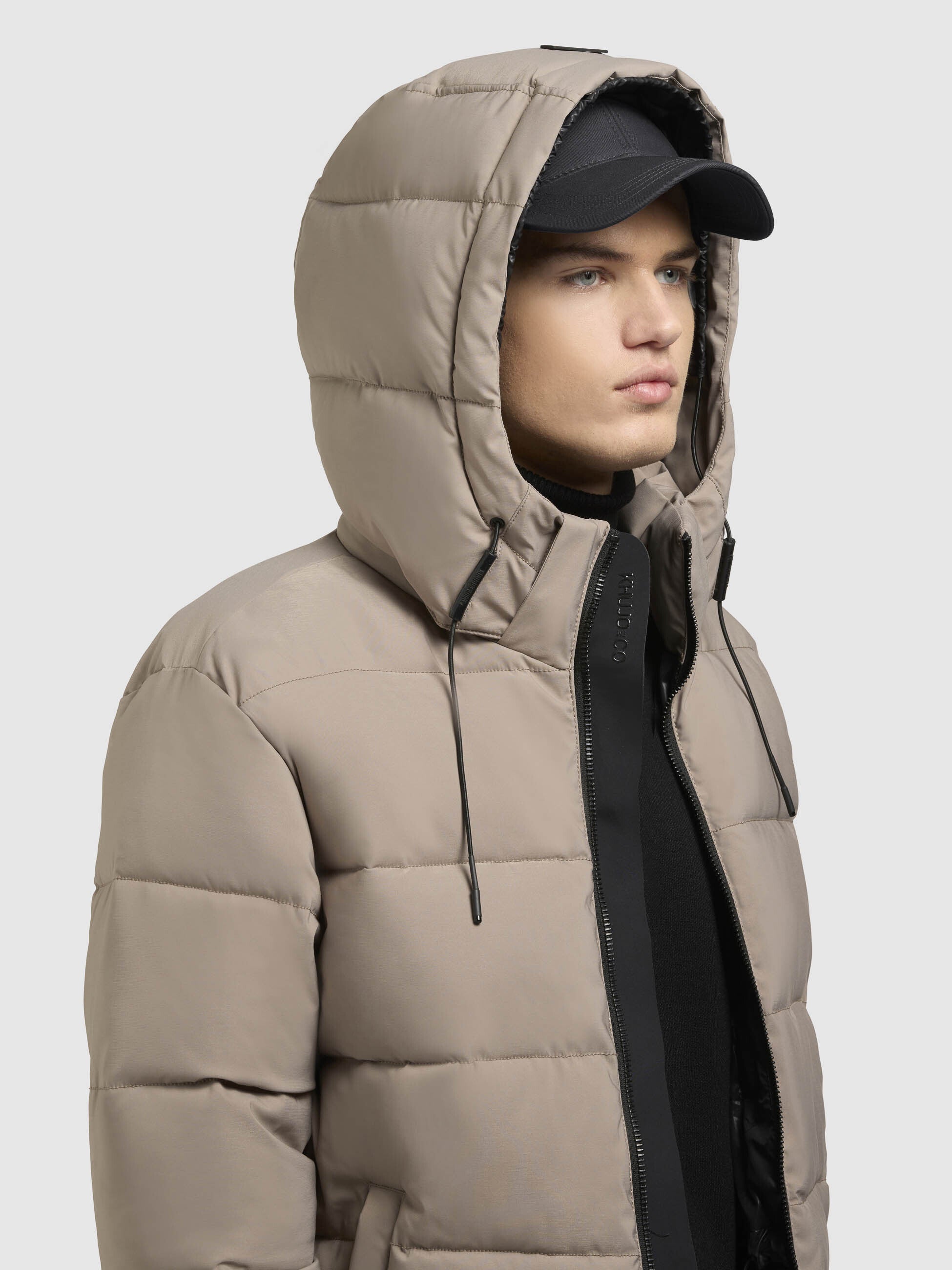 khujo-loga2-steppjacke-graubeige-damen-winterjacke-h-ftlang-mit-abnehmbarer-kapu image 7