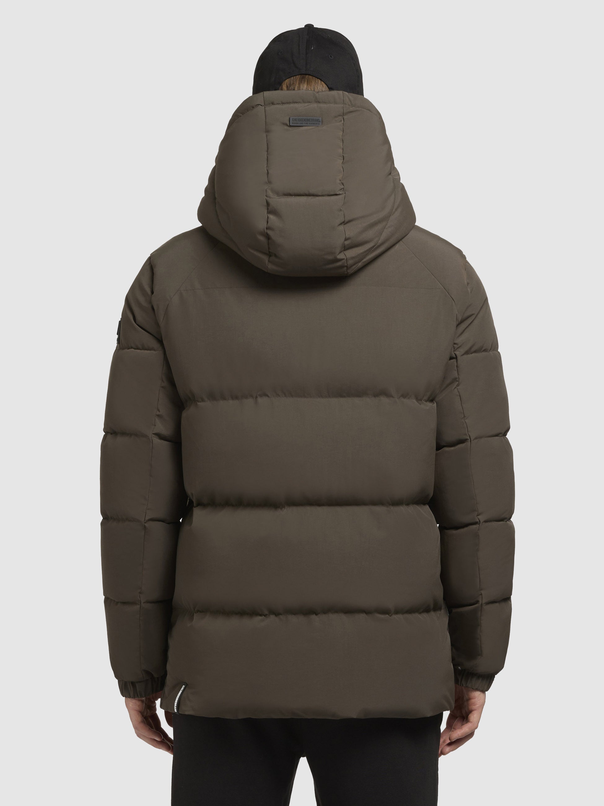 khujo-roan-winterjacke-in-khaki-mit-kapuze image 3