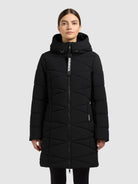 khujo-tiff-damen-coat-mantel-black-slim image 5