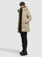 khujo-jacke-tanare3-sand-damen-steppjacke-regular-fit image 6