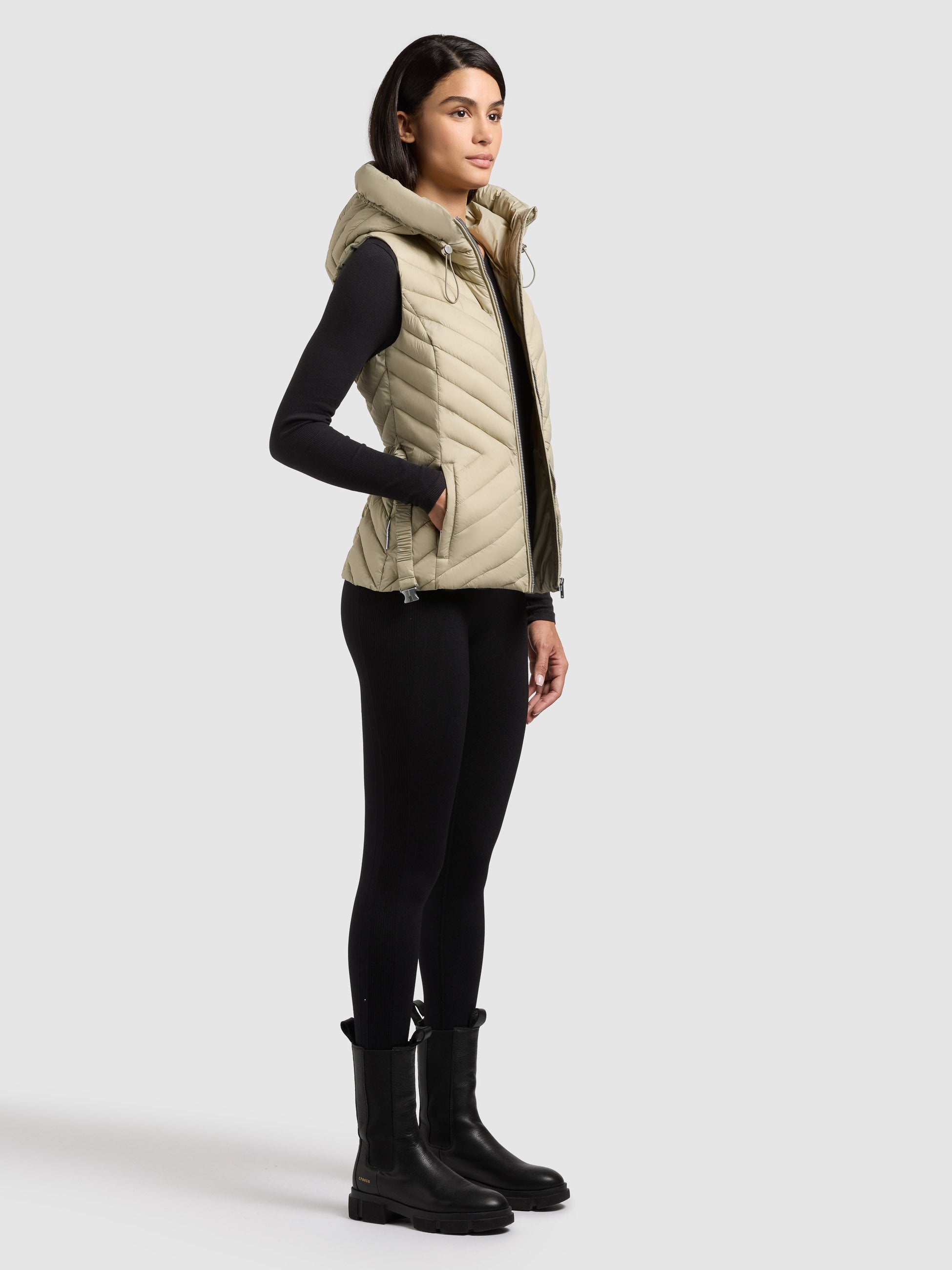 khujo-demie-steppweste-mint-green-slim-fit image 6