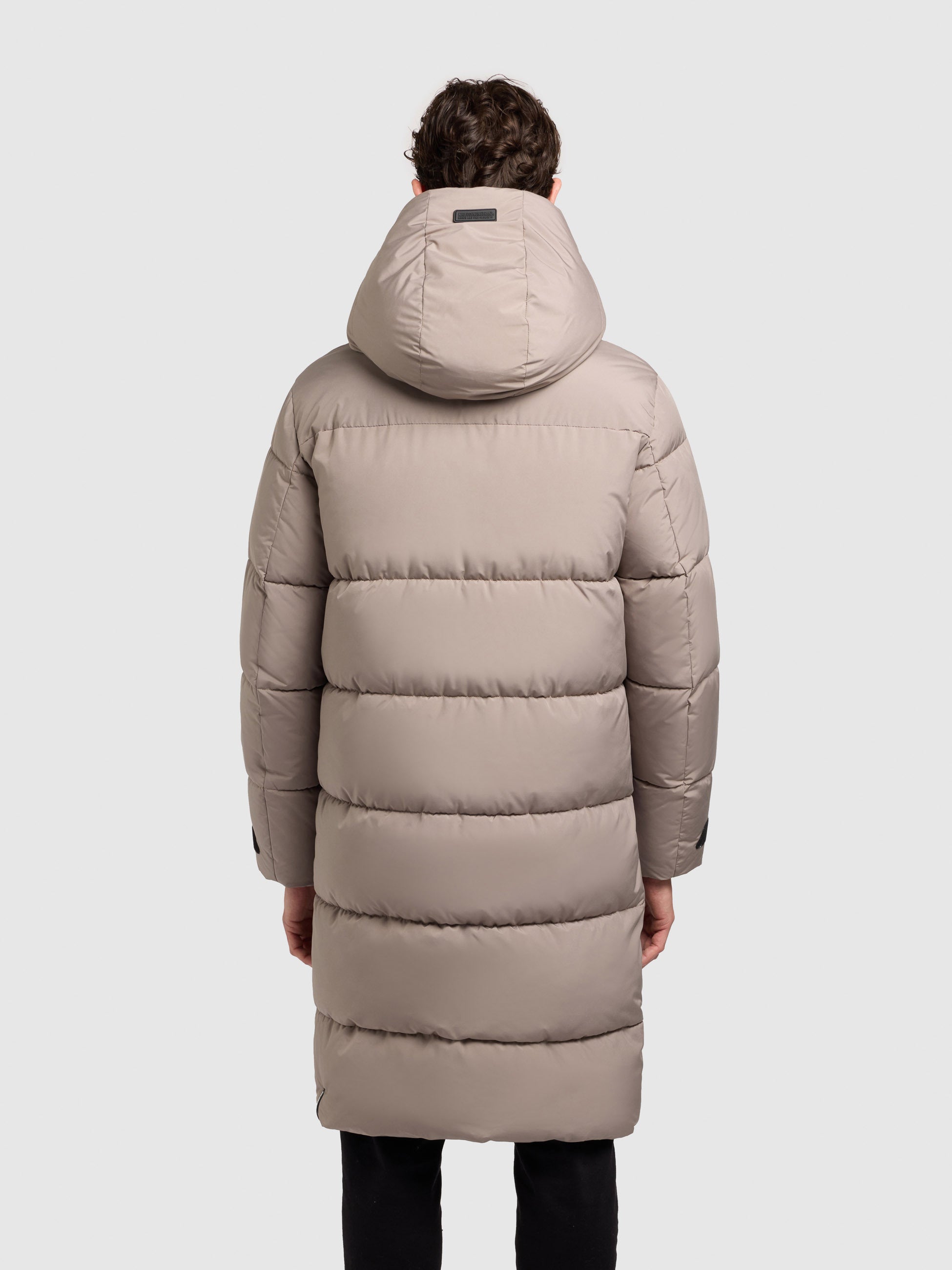 khujo-mantel-siram2-greige-knielanger-steppmantel-im-loose-fit-mit-kapuze image 3
