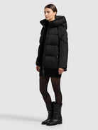 khujo-isett2-damen-steppjacke-black image 2