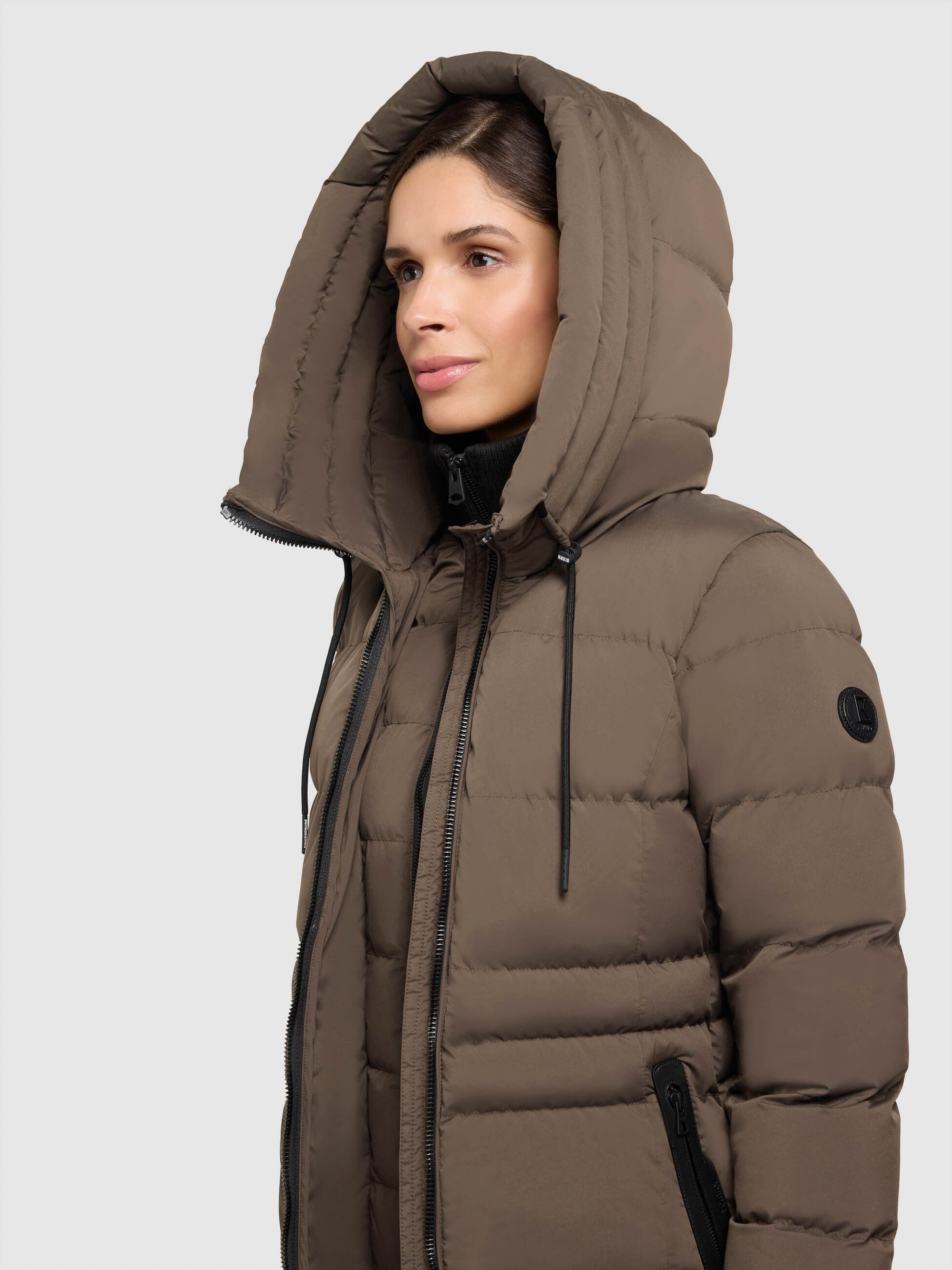 khujo-matla-damen-winterjacke-dull-green-slim-fit image 7