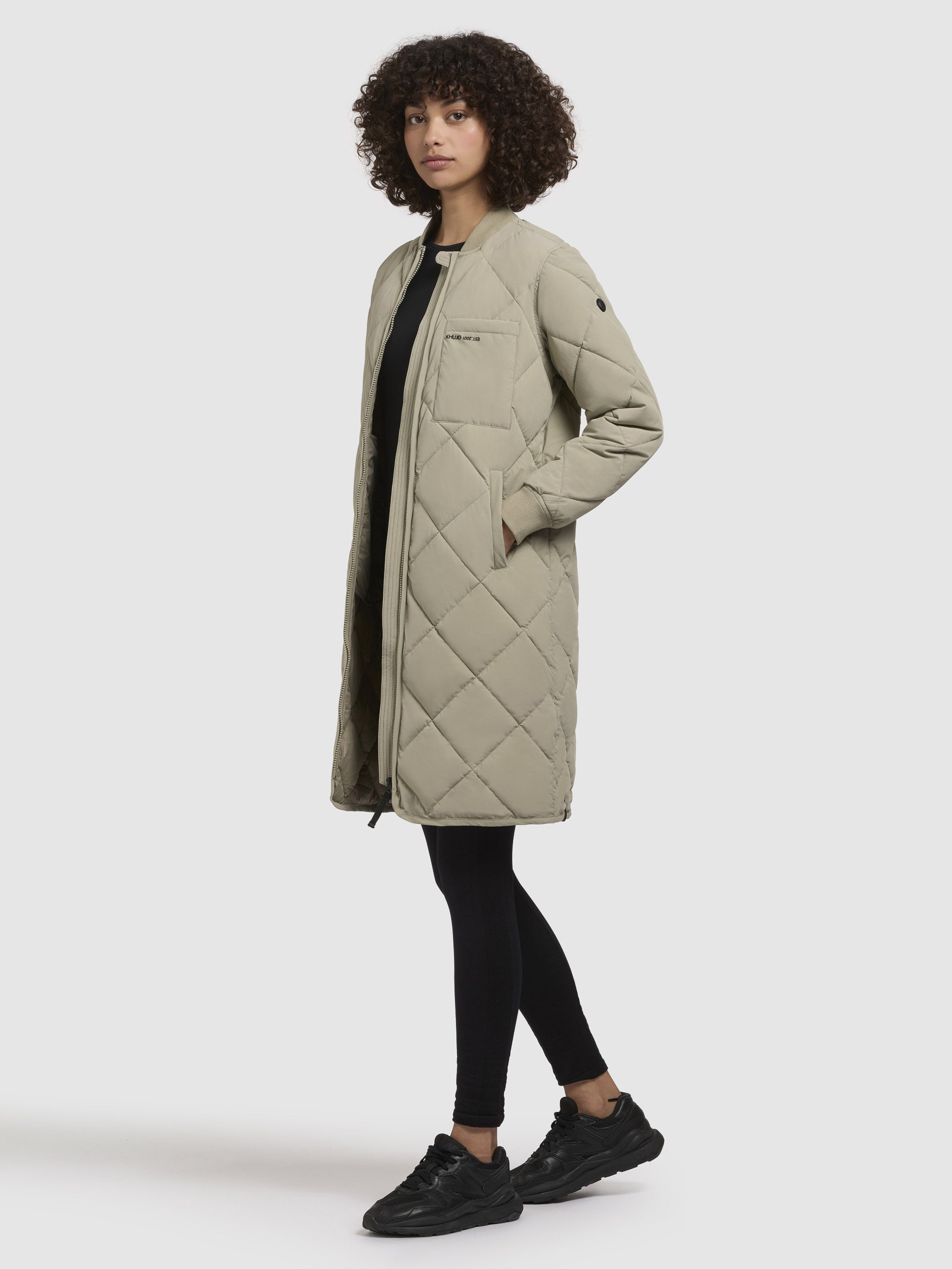 khujo-ymal-steppmantel-blassgr-n-regular-fit-damenmantel-mit-rippstrick image 1