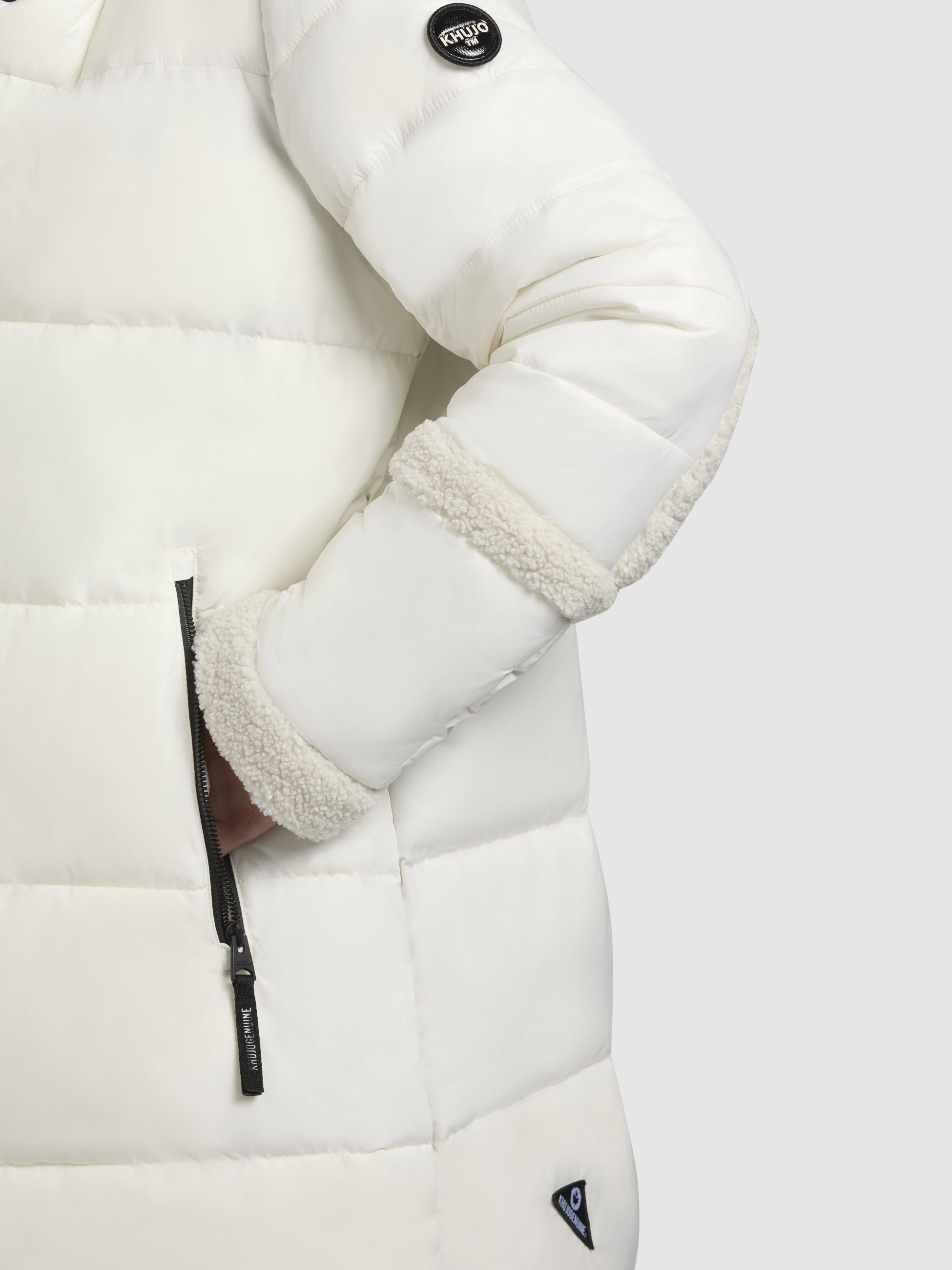 khujo-jacke-milda-reinwei-steppjacke-loose-fit-gl-nzend image 8