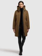khujo-mantel-charlyn4-damen-wintermantel-khaki image 6