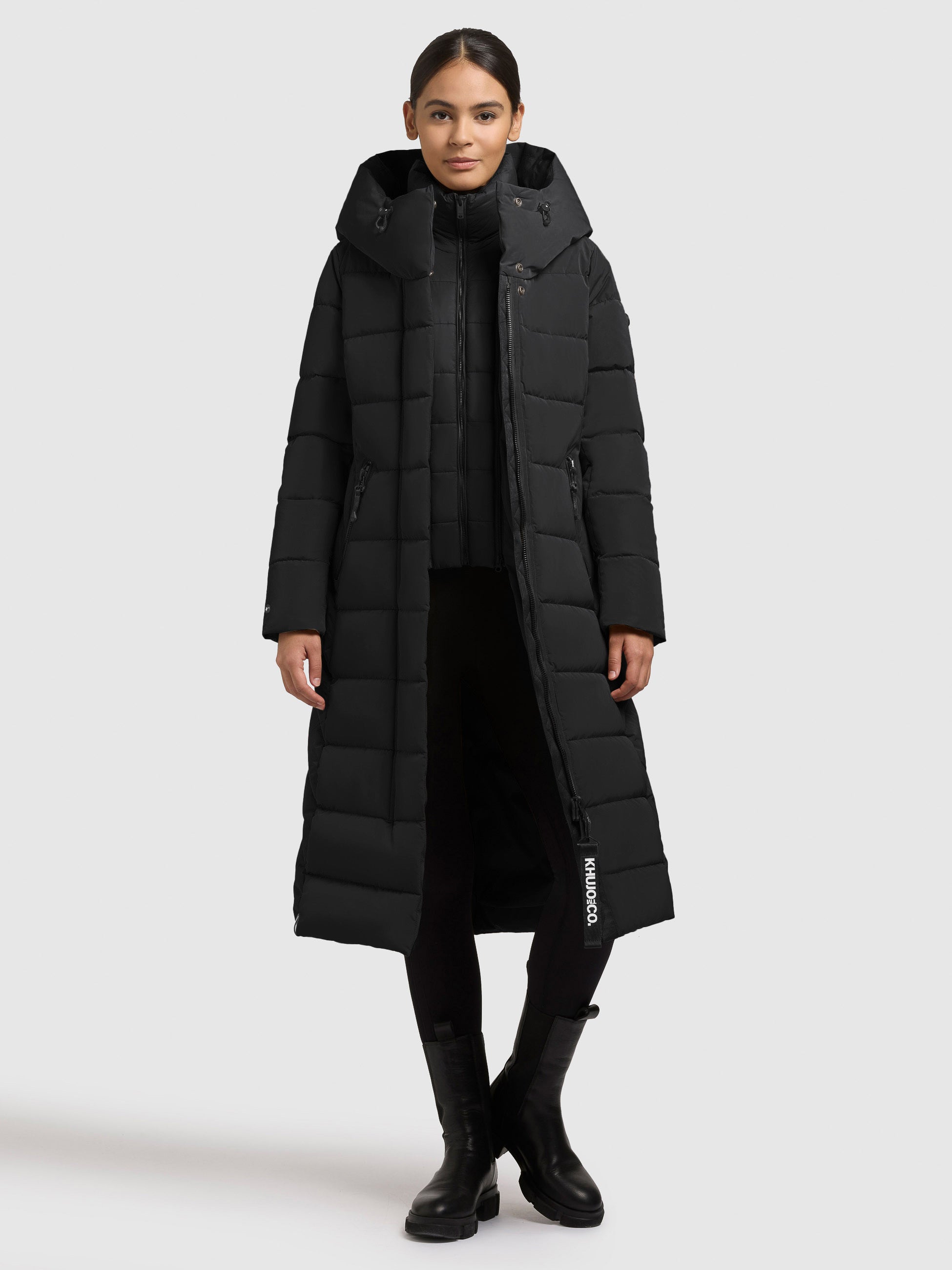 khujo-coat-tamke-2in1-black-damen-wintermantel-mit-herausnehmbarem-einsatz image 1