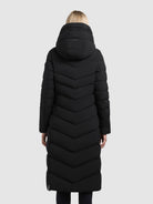 khujo-mantel-stoane2-black-damen-steppmantel-lang image 3