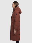 khujo-coat-dairi-damen-steppmantel-knielang-rust-red image 5