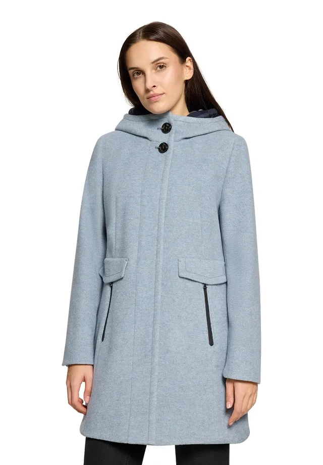 gil-bret-damen-wolljacke-giulia-mit-kapuze-aus-woll-mix image 1