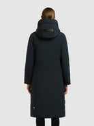 khujo-coat-santini-port-blue-knielanger-wintermantel-mit-wasserabweisender-besch image 3