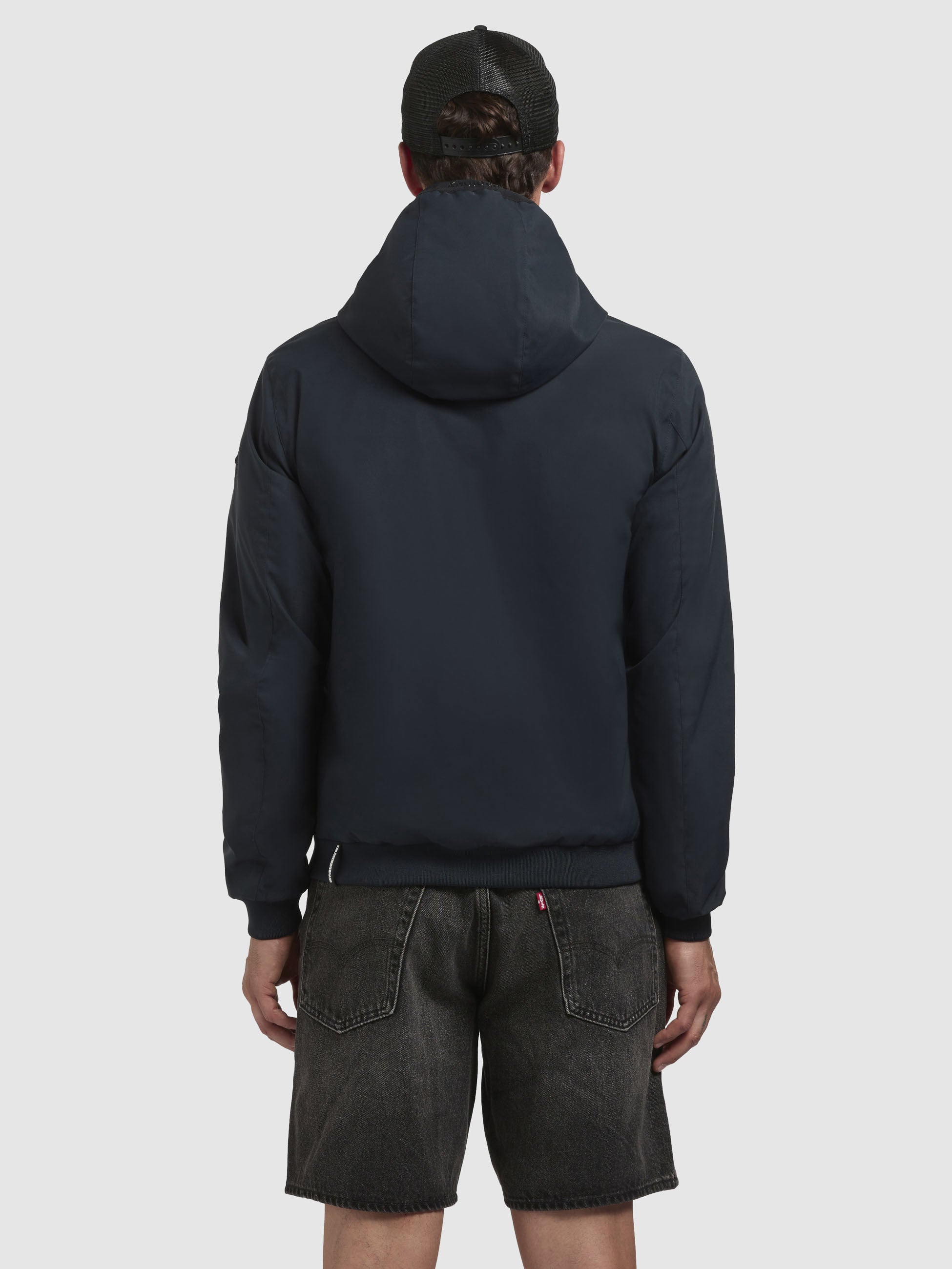 khujo-jacke-larm-dunkelblau-kapuzenjacke-regular-fit image 3