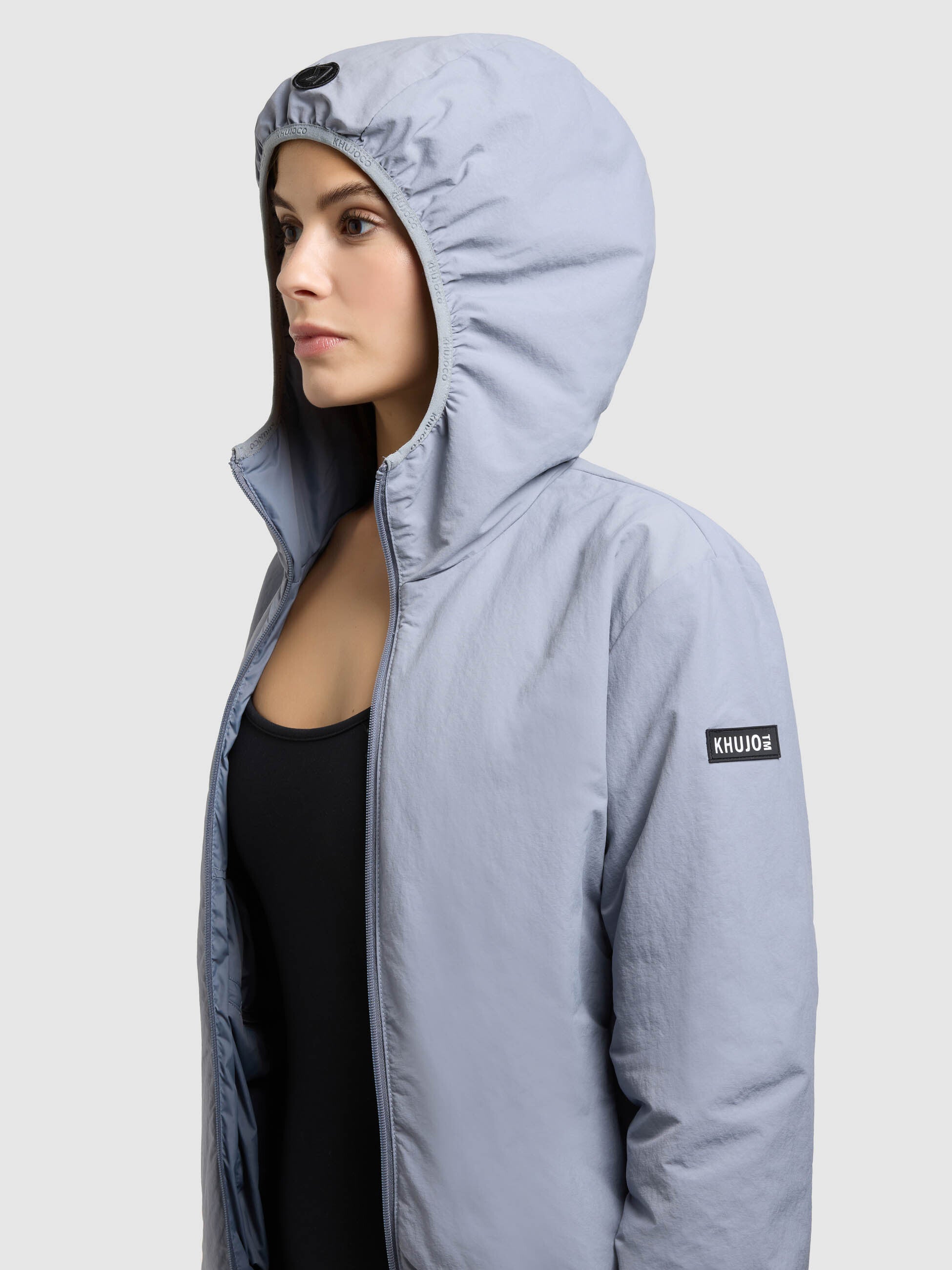 khujo-jacke-shelly2-with-bag-misty-blue-damen-kapuzenjacke image 8