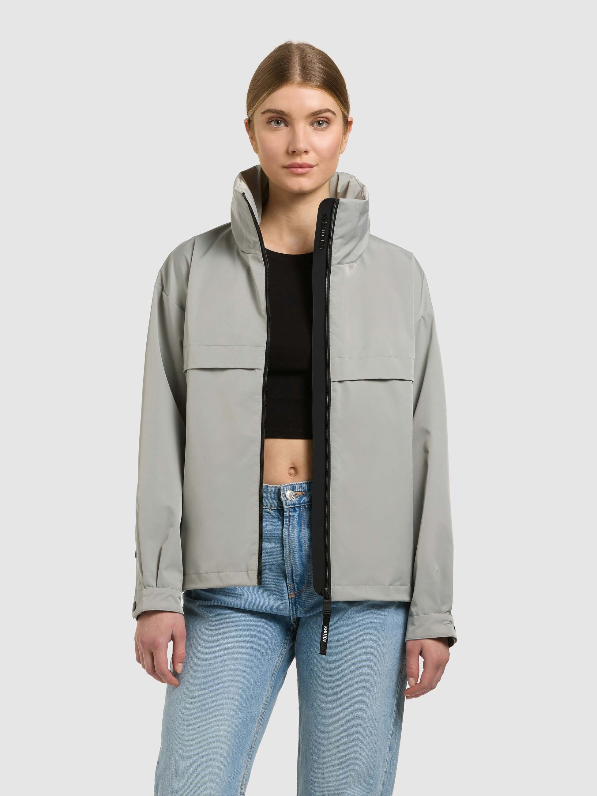 khujo-jacke-raibe2-cloud-green-h-ftlange-sommerjacke-mit-verstaubarer-kapuze image 4
