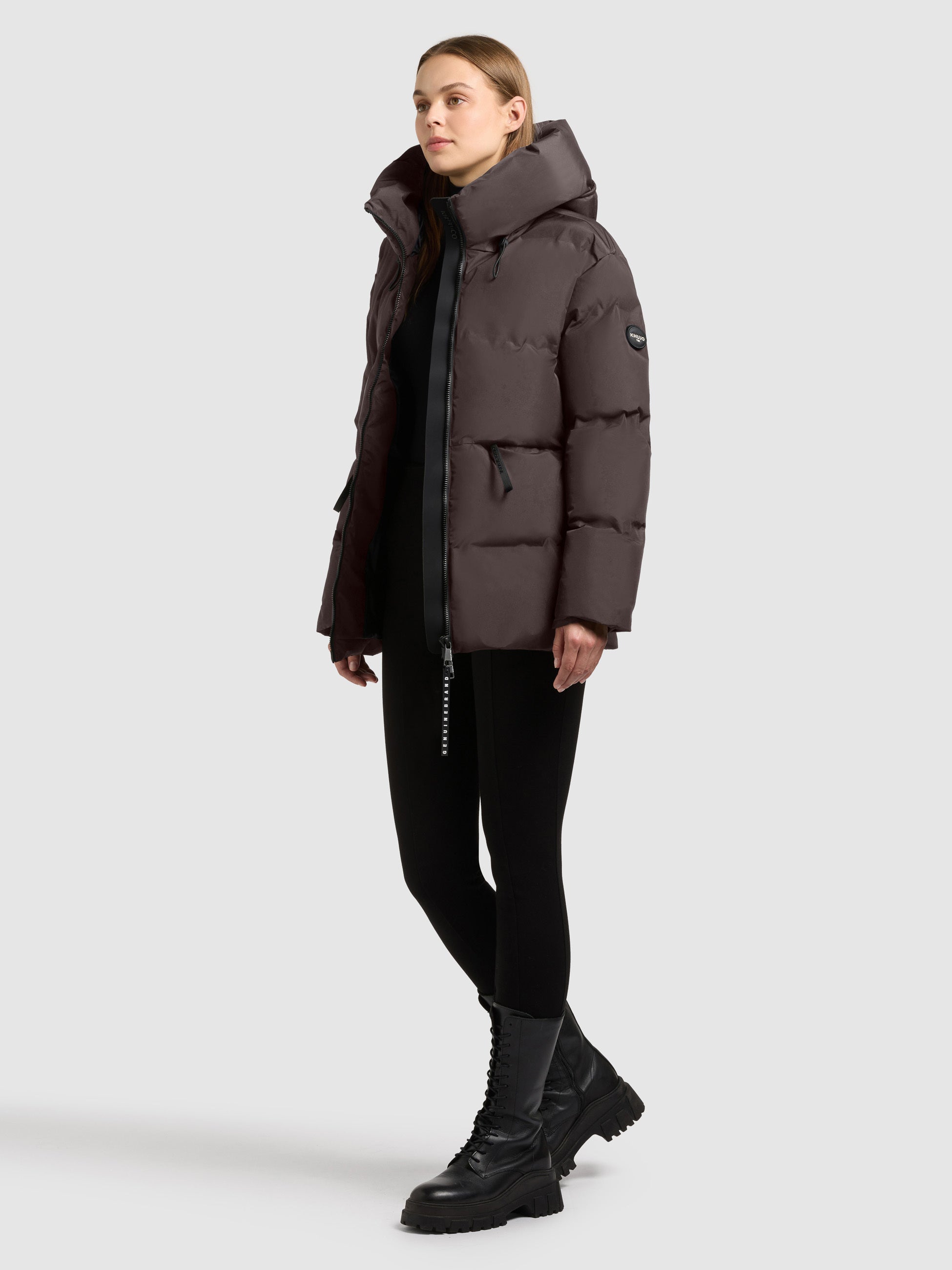 khujo-jacke-ellis2-moody-plum-damen-steppjacke-h-ftlang-wasserabweisend image 2