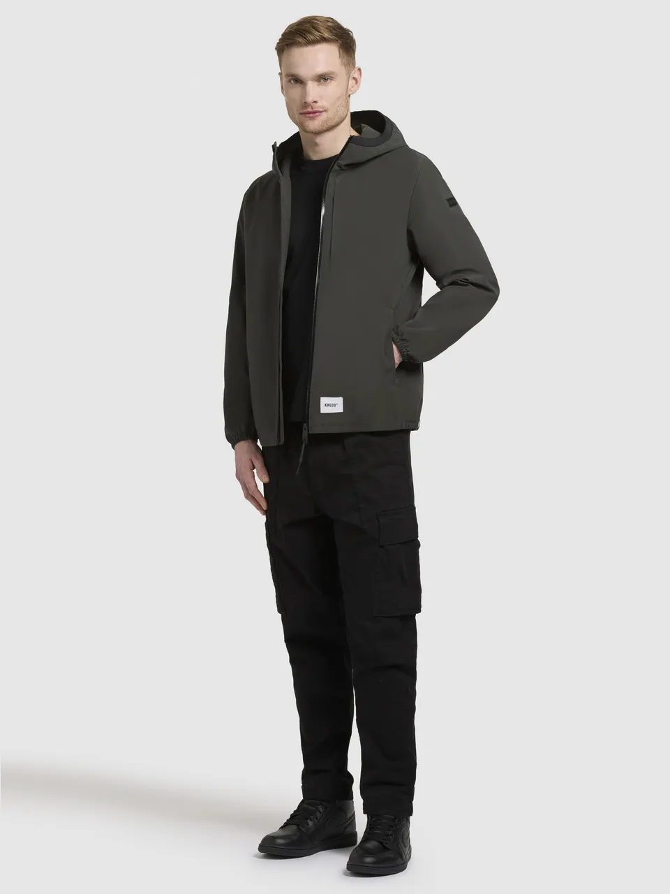 khujo-jacke-hamza-dunkelgr-n-regular-fit-kapuzenjacke-h-ftlang image 1