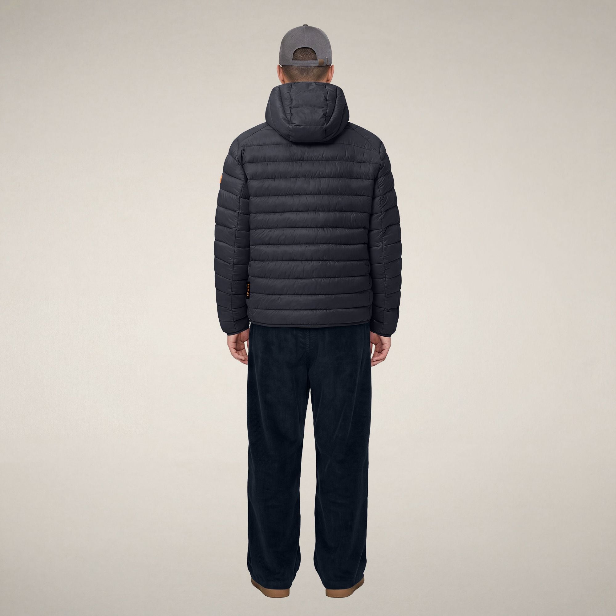 save-the-duck-jeanluc-herren-kapuzenjacke-blauschwarz-5-way image 2