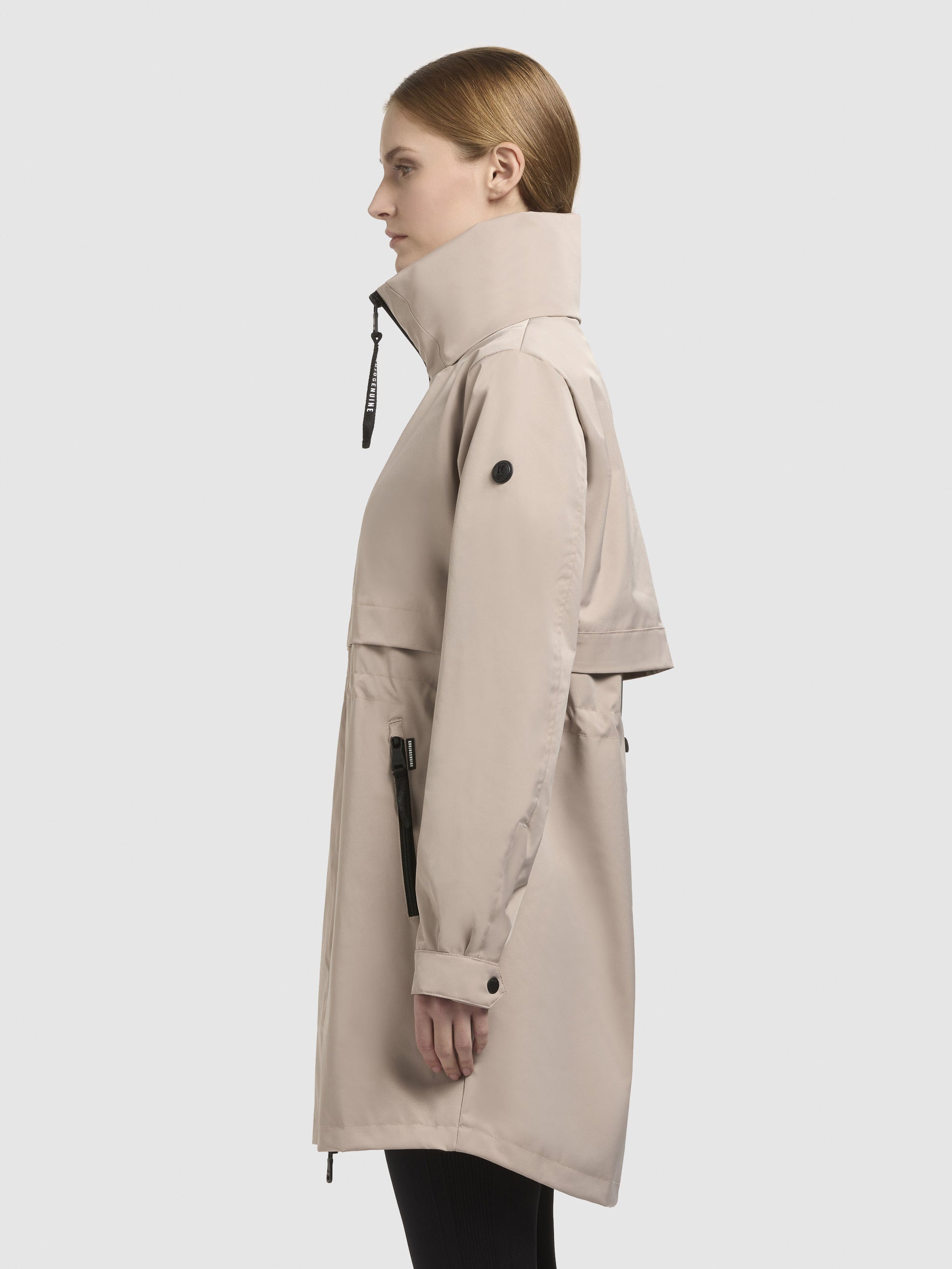 khujo-mantel-narin-beige-damen-sommerparka-regular-fit-mit-pack-kapuze image 5