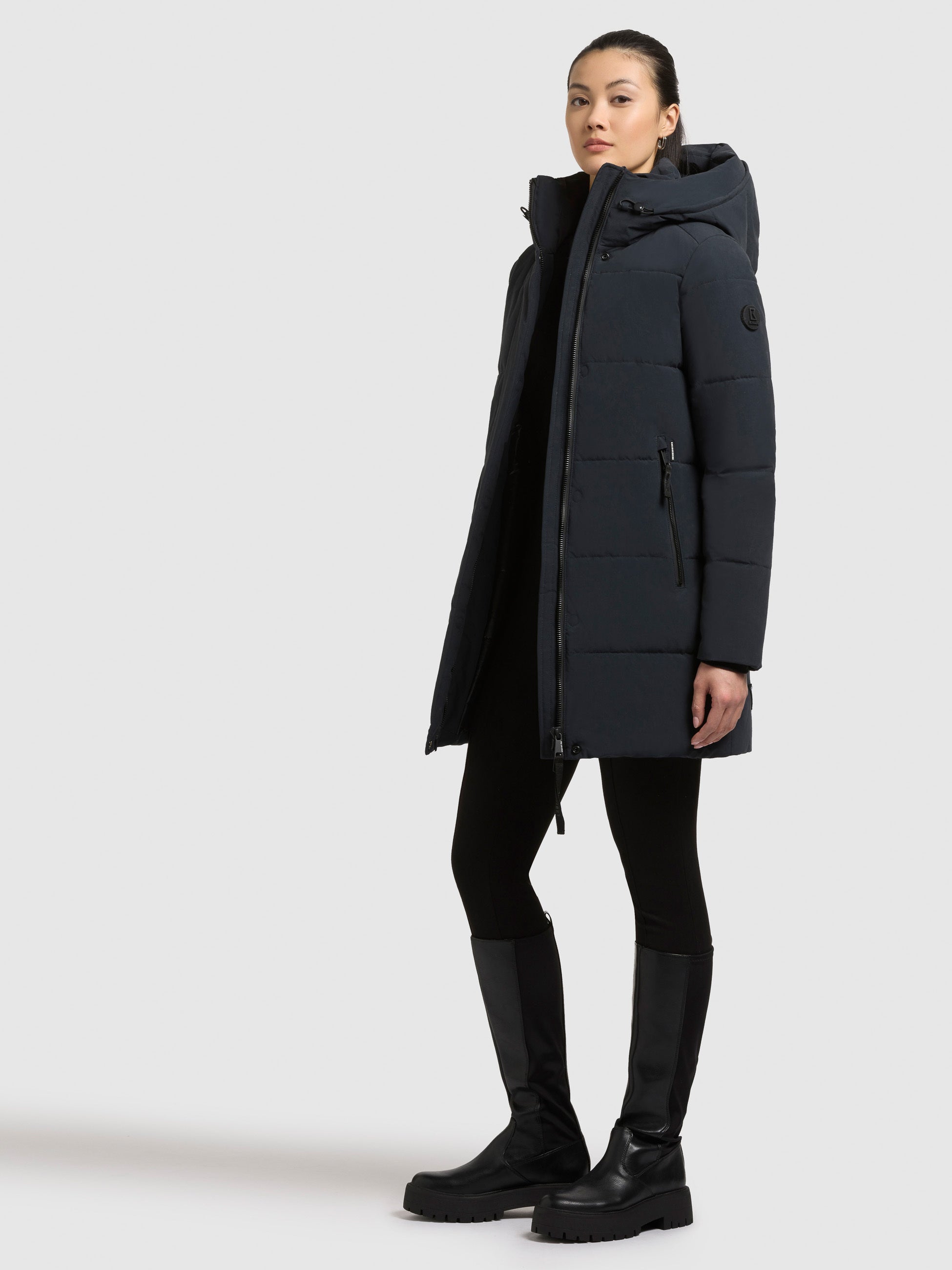 khujo-jacke-tilla-port-blue-h-ftlange-damen-steppjacke-regular-fit image 2