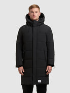 khujo-coat-pike-black-wintermantel image 4