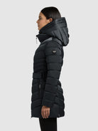 khujo-jacke-kina-obrage-grey-gesteppte-damen-steppjacke-mit-einsatz image 5