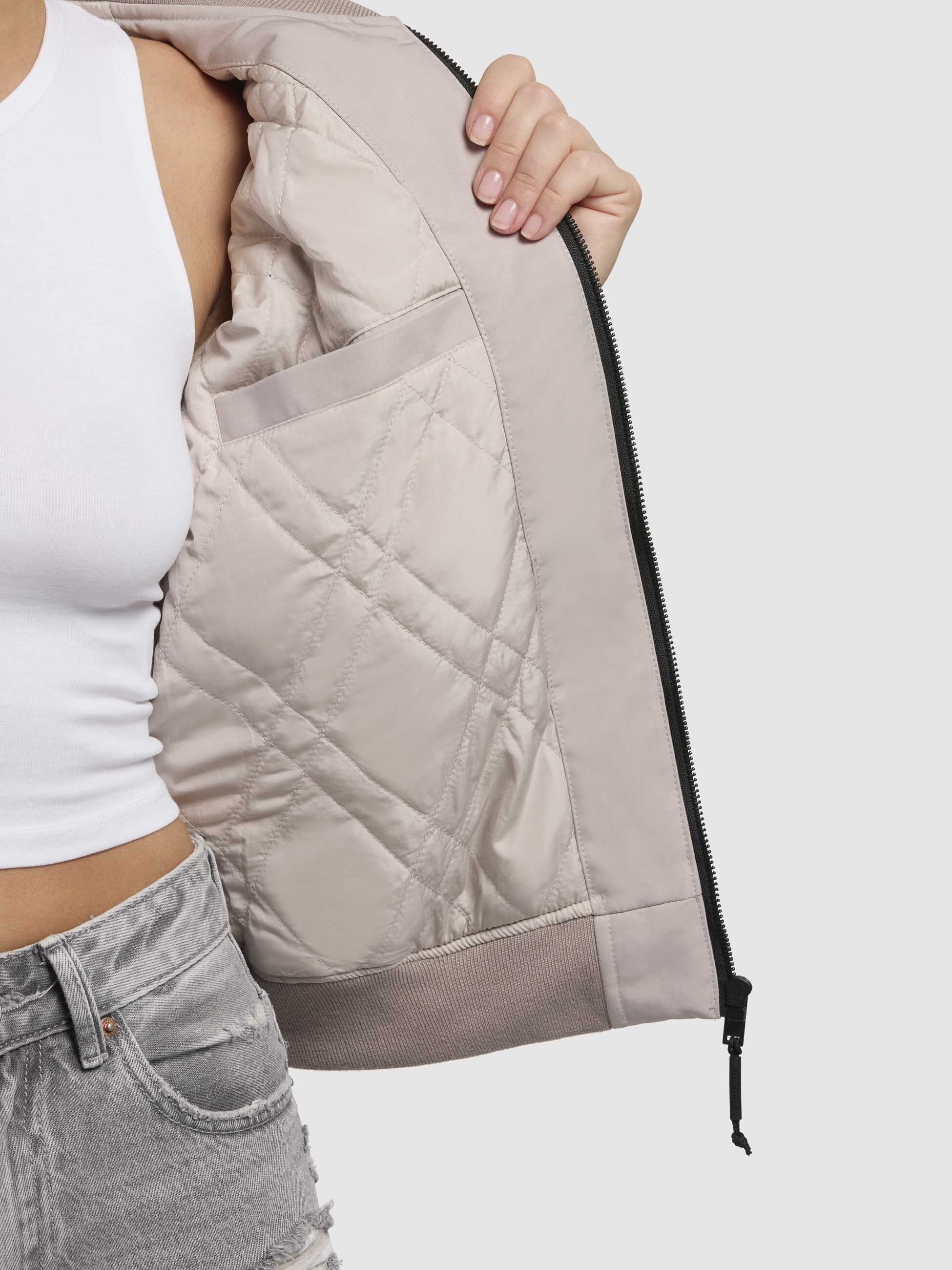 khujo-philo-bomberjacke-damen-graulila-regular-fit image 8