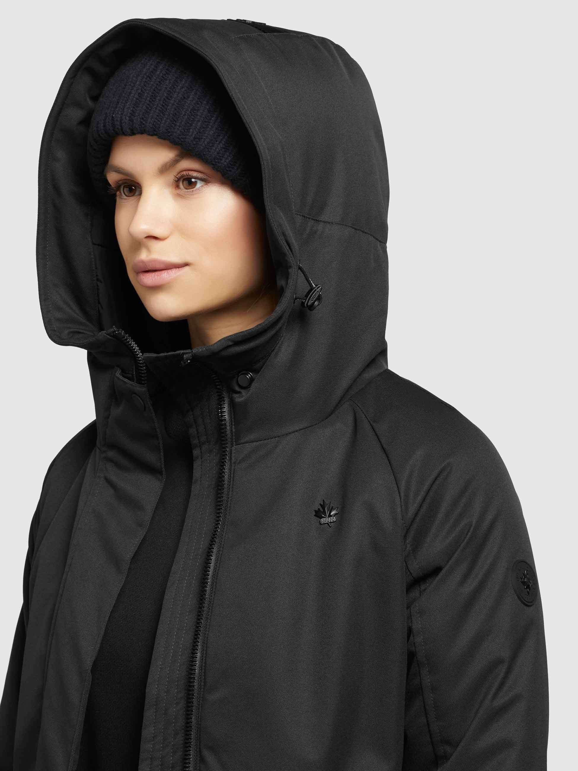 khujo-mantel-laria-damen-parka-wintermantel-regular-fit-schwarz image 6