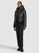 khujo-jacke-stine2-satin-black-damen-steppjacke image 2