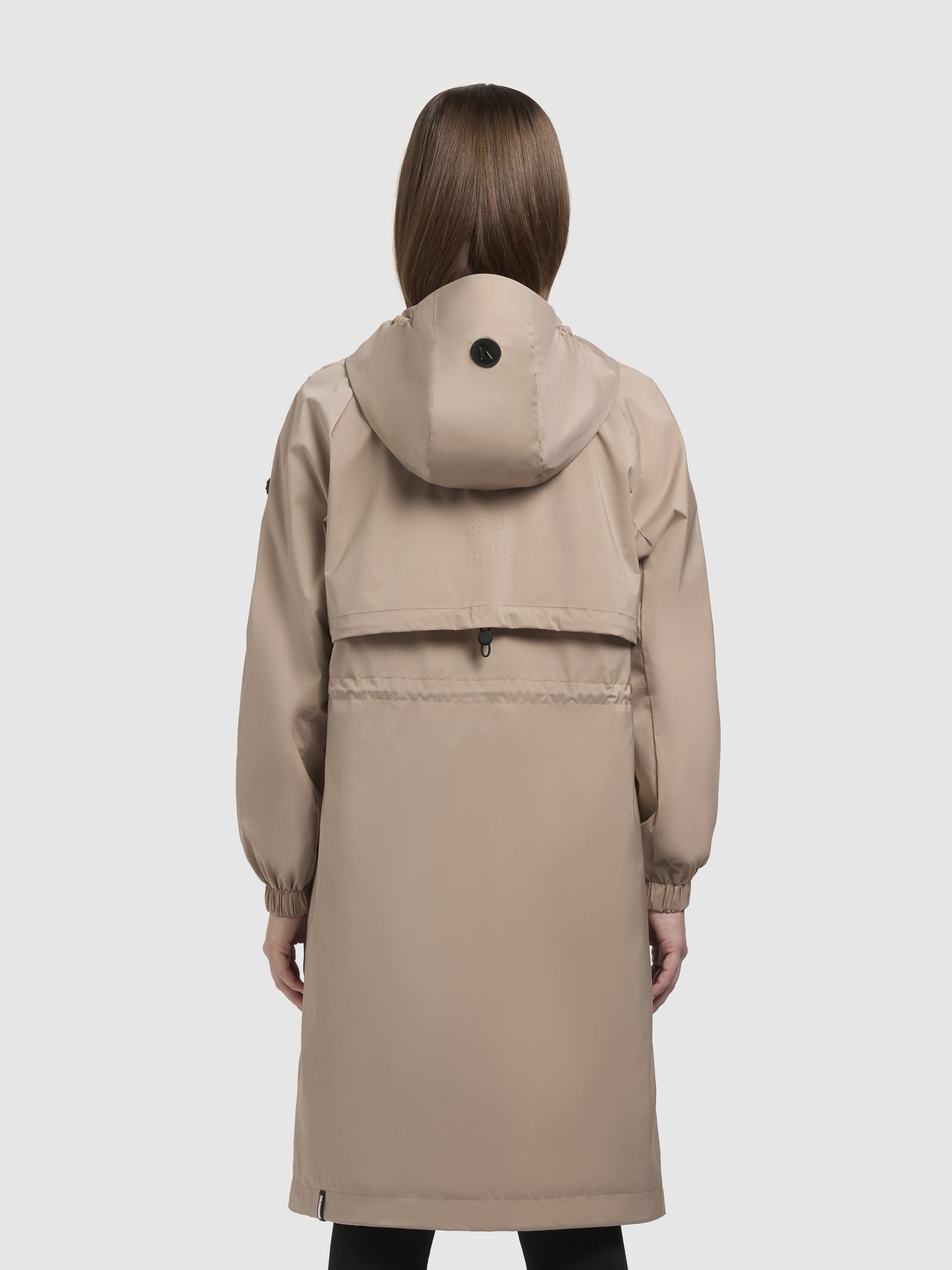 khujo-mantel-tuuli-beige-knielanger-windbreaker-kurzmantel-f-r-damen image 3