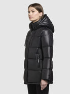 khujo-jacke-word3-satin-black-gl-nzende-damen-steppjacke-regular-fit image 5