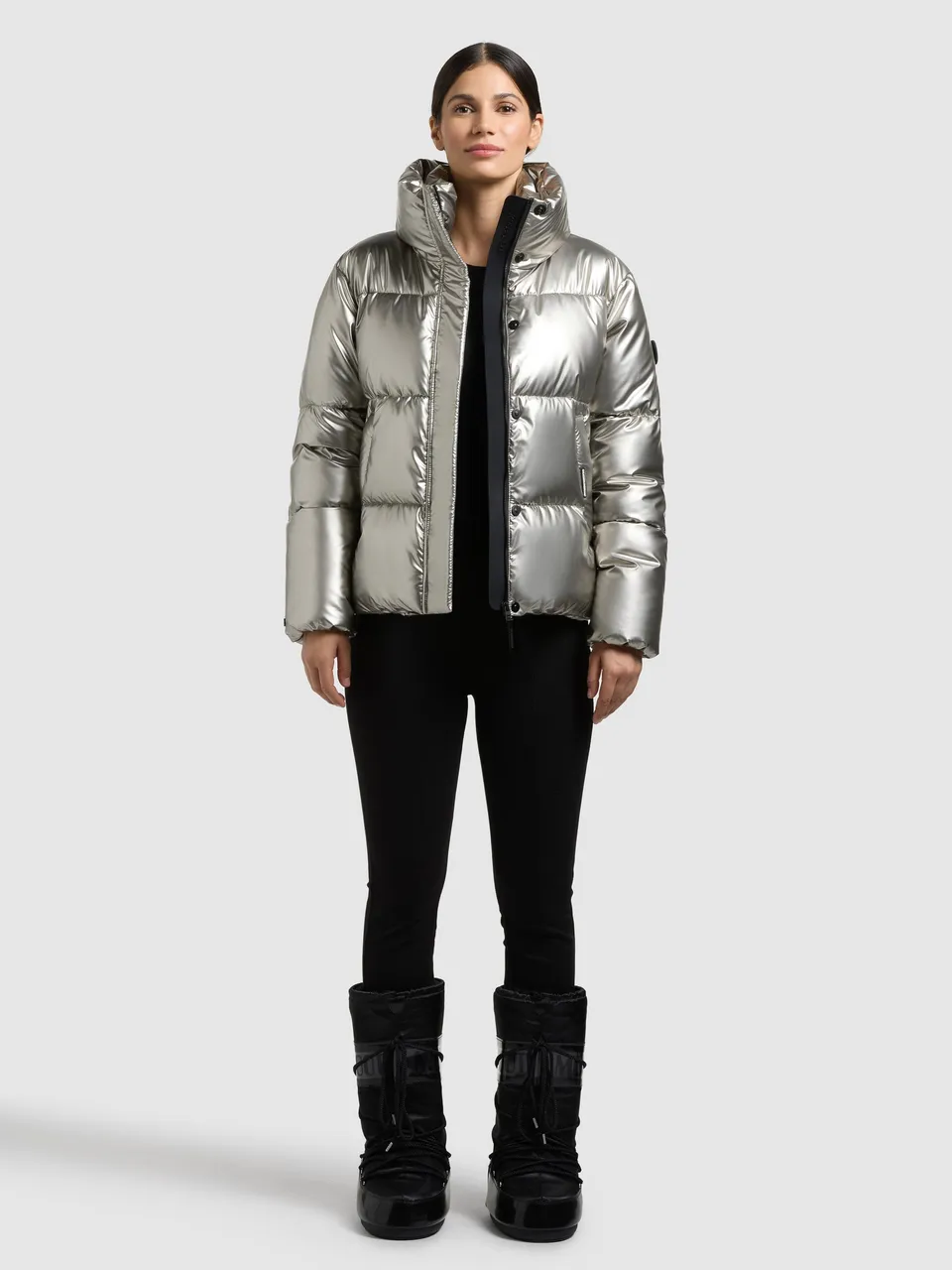 khujo-rinja2-shiny-steppjacke-royal-silver image 1