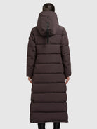 khujo-coat-claresse2-moody-plum-wadenlanger-damen-steppmantel image 3