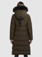 khujo-coat-porde-dark-olive-damen-steppmantel-knielang image 3