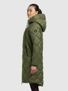 khujo-mantel-linda-fern-green-knielanger-damen-steppmantel-mit-rautenstepp image 5