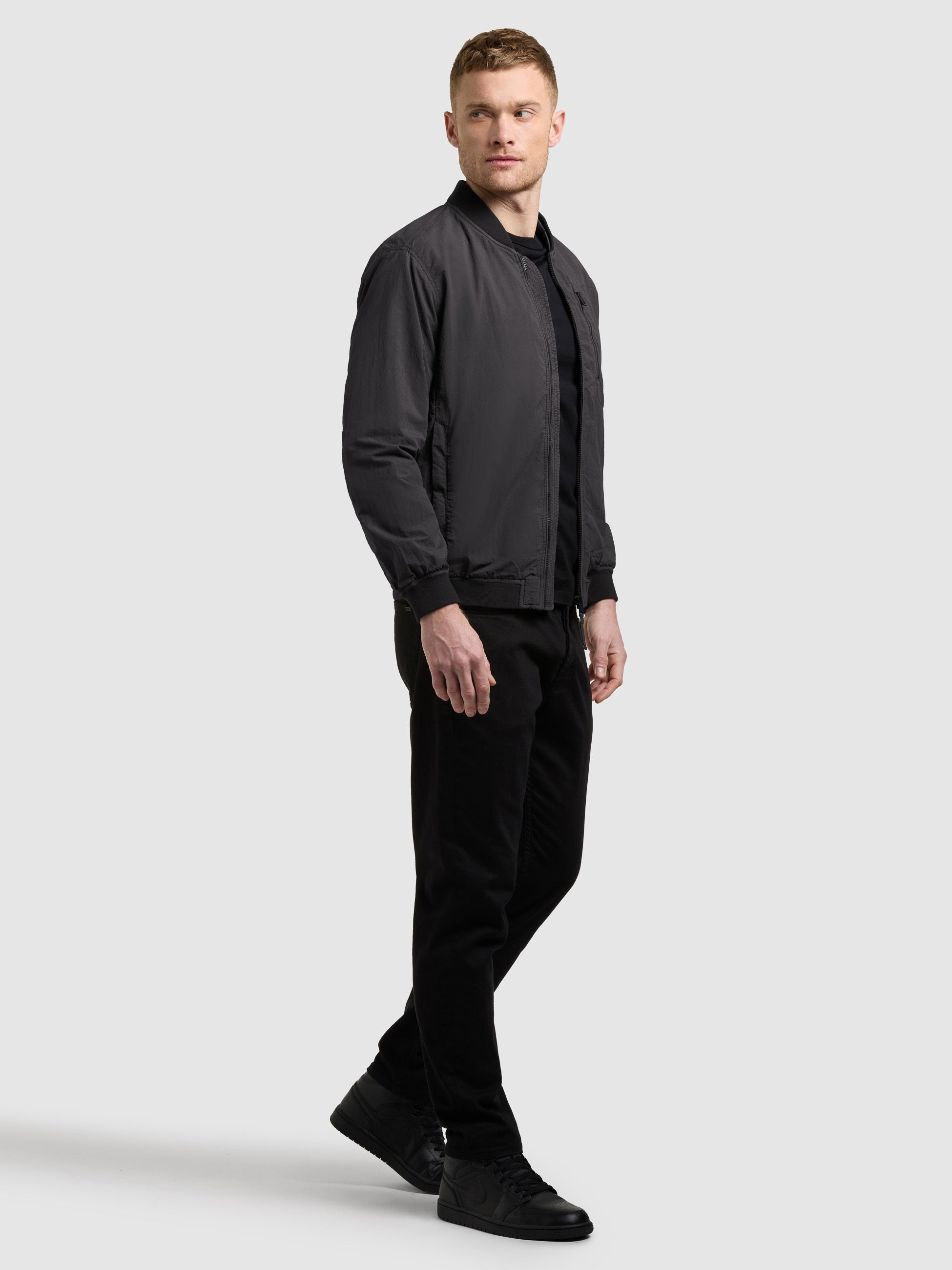 khujo-ibe-blousonjacke-black-garment-dye image 6