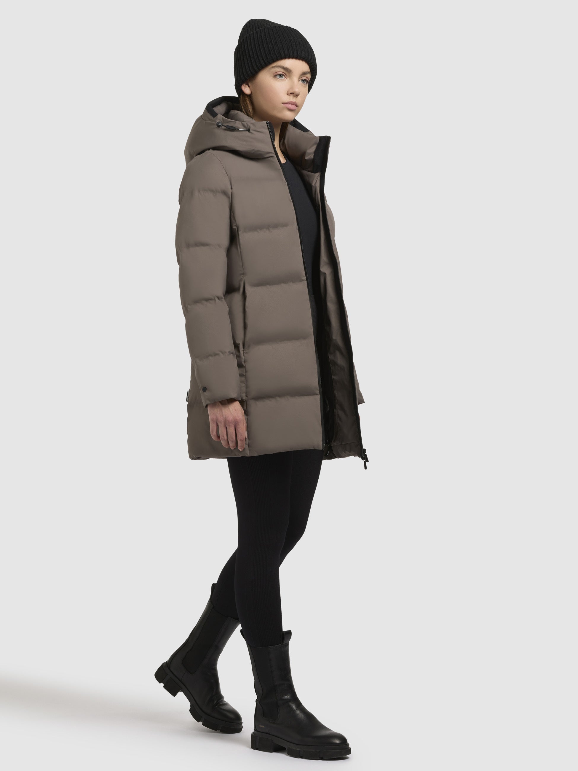 khujo-tanare3-steppjacke-mauve-damen-regular-fit image 6