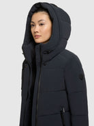 khujo-jacke-tilla-port-blue-wattierte-damen-winterjacke-regular-fit image 7